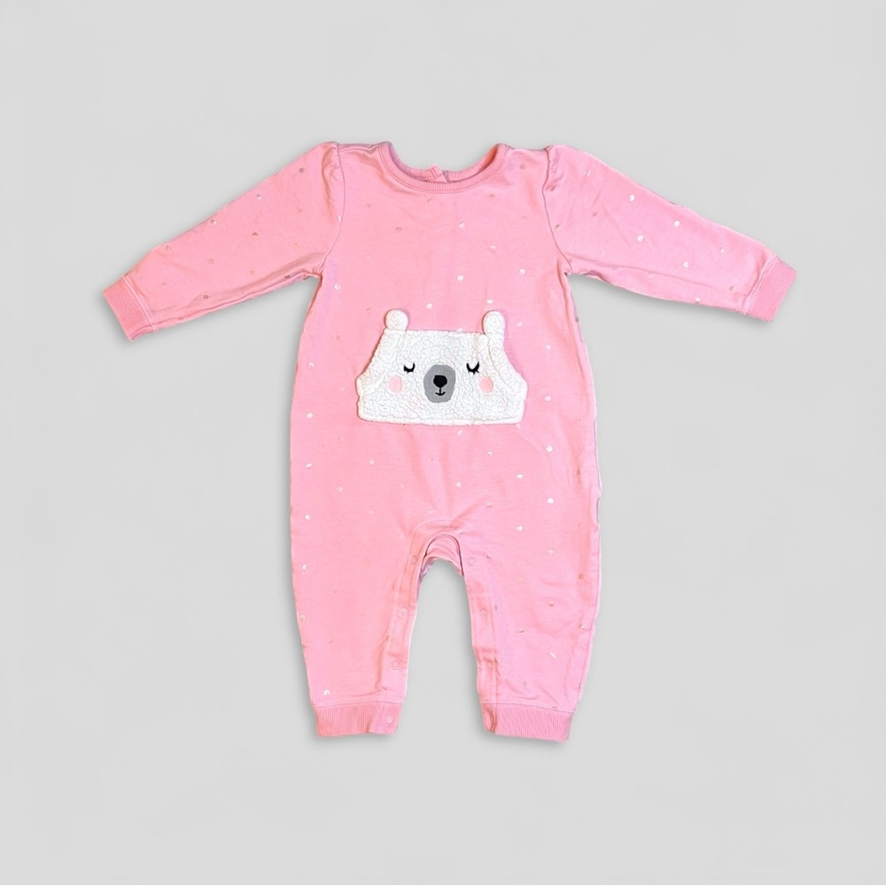 🎀 12-18 Month Baby Girls Clothing Bundle  – Pajamas, Rompers, Onesies & Leggings - Picture 3 of 11
